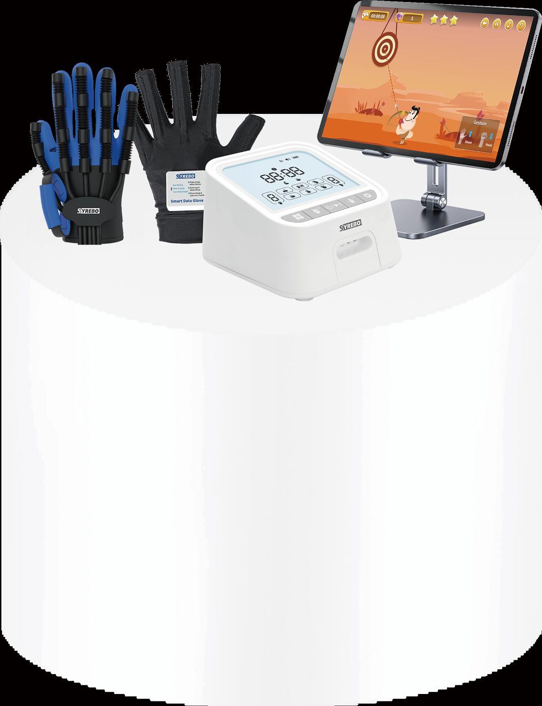 Illustrative Syrebo hand rehabilitation product from the current catalogue
